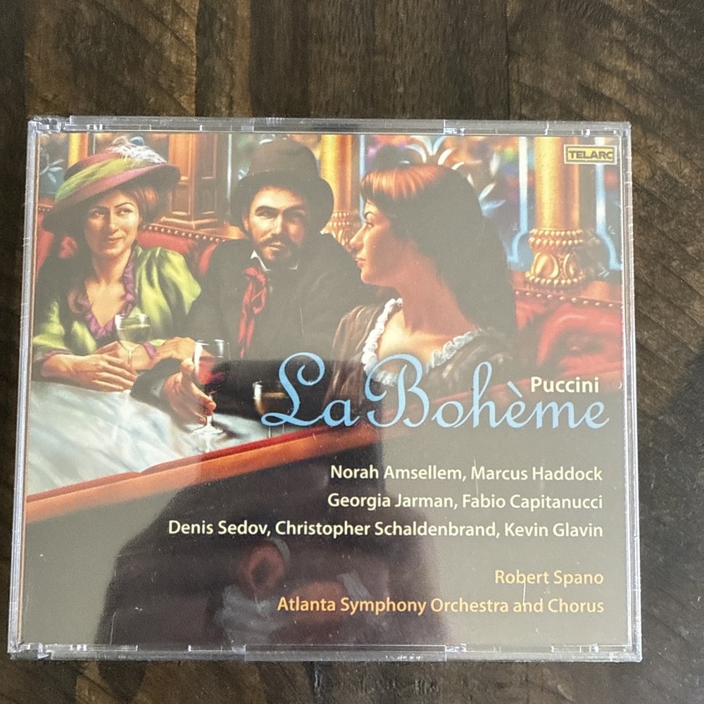 Puccini La Bohème Atlanta Symphony Orchestra And‎ Chorus 2 CD Set NEW/SEALED